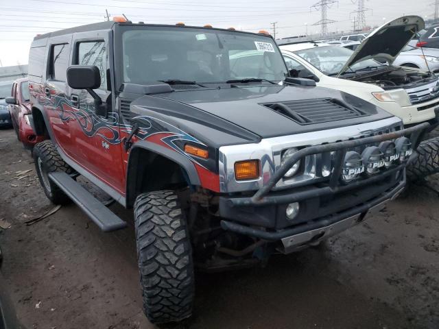 5GRGN23UX3H103988 - 2003 HUMMER H2 TWO TONE photo 4