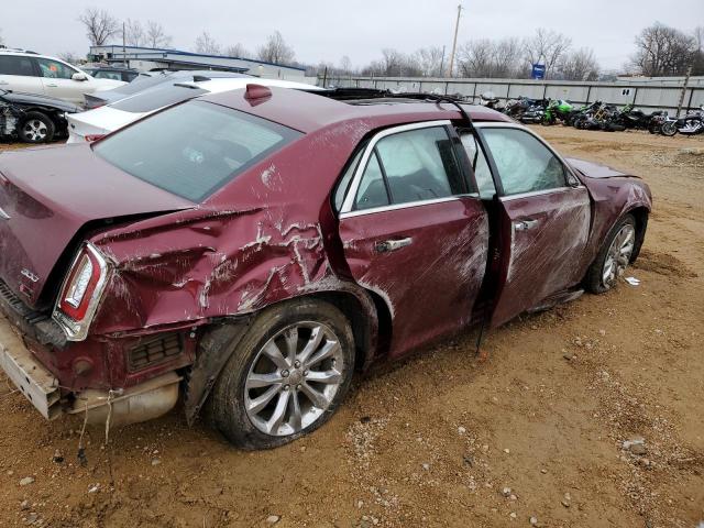 2C3CCAKG4JH268412 - 2018 CHRYSLER 300 LIMITED MAROON photo 3