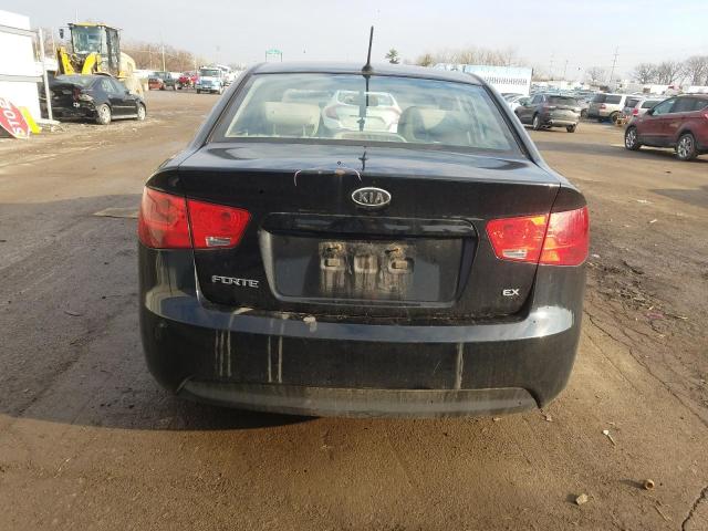 KNAFU4A23D5733901 - 2013 KIA FORTE EX BLACK photo 6