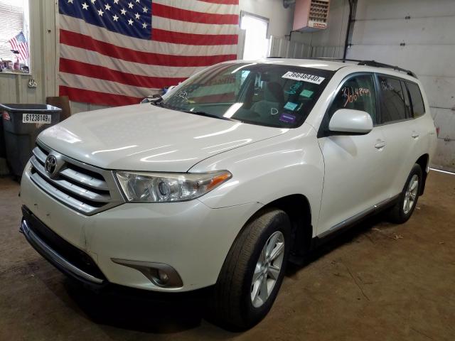 5TDBK3EH3DS239810 - 2013 TOYOTA HIGHLANDER BASE  صورة 2