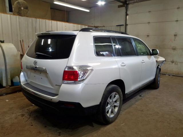 5TDBK3EH3DS239810 - 2013 TOYOTA HIGHLANDER BASE  photo 4