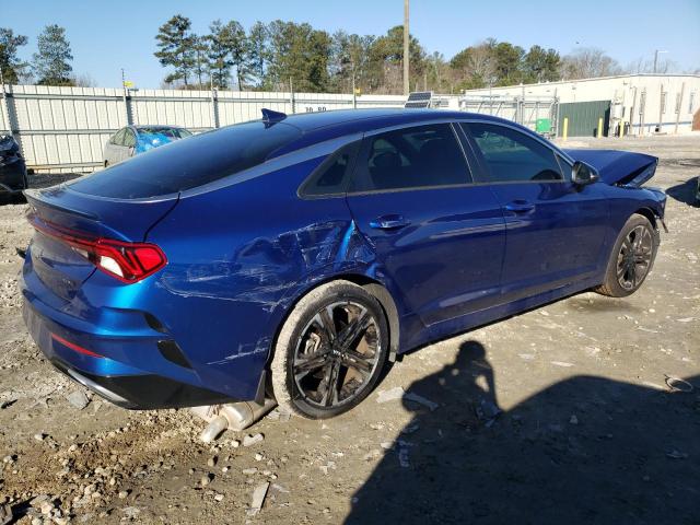 5XXG64J28MG039167 - 2021 KIA K5 GT LINE BLUE photo 3