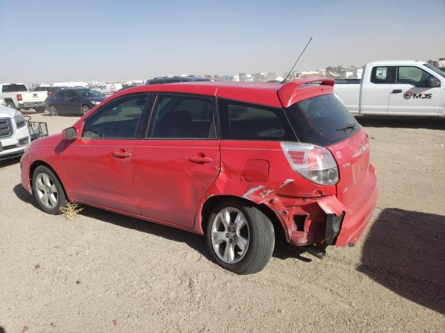 2T1KR32E67C682679 - 2007 TOYOTA MATRIX XR RED photo 2