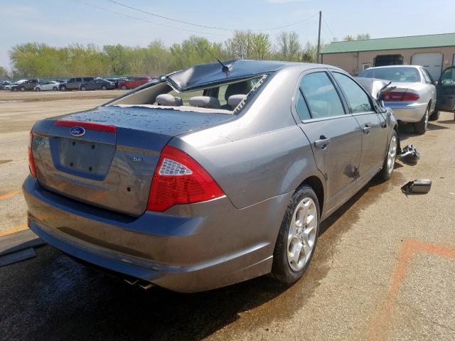 3FAHP0HAXAR118222 - 2010 FORD FUSION SE  photo 4