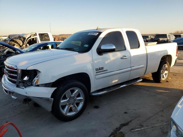 1GTR1VE09DZ101677 - 2013 GMC SIERRA C1500 SLE WHITE photo 1