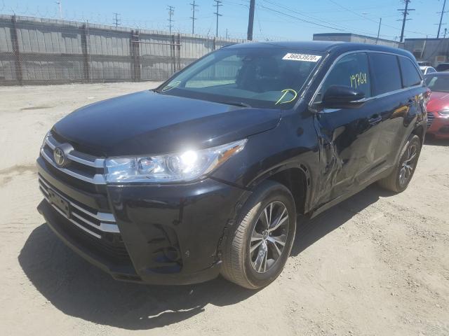 5TDZZRFH2KS331287 - 2019 TOYOTA HIGHLANDER LE  photo 2