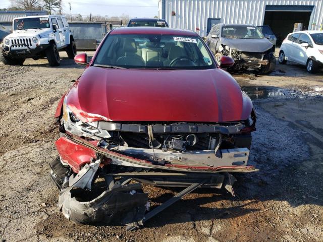 1N4BL4FV2KC107536 - 2019 NISSAN ALTIMA PLATINUM RED photo 5