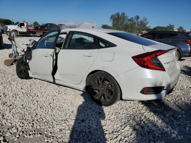 19XFC2F83KE005214 - 2019 HONDA CIVIC SPORT Blanco foto 2