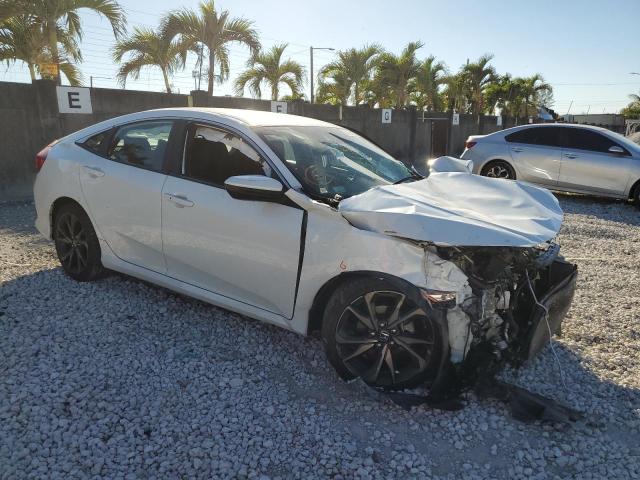 19XFC2F83KE005214 - 2019 HONDA CIVIC SPORT Blanco foto 4