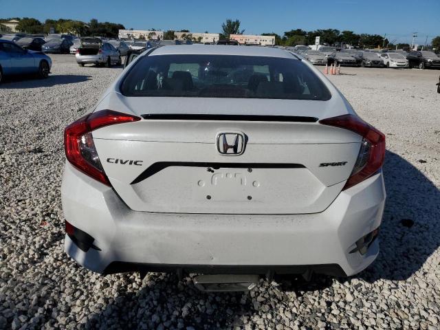 19XFC2F83KE005214 - 2019 HONDA CIVIC SPORT WHITE photo 6