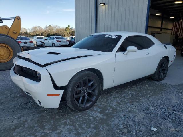 2C3CDZAG7KH596177 - 2019 DODGE CHALLENGER SXT WHITE photo 1