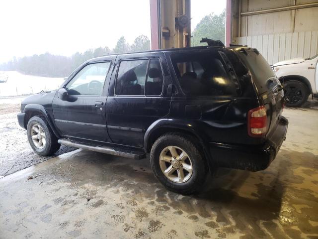 JN8DR09Y13W801347 - 2003 NISSAN PATHFINDER LE BLACK photo 2