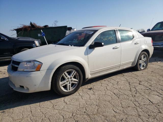 1B3LC56KX8N172062 - 2008 DODGE AVENGER SXT WHITE photo 1