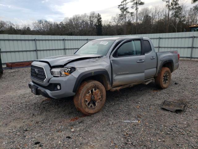 3TMCZ5AN3KM245031 - 2019 TOYOTA TACOMA DOUBLE CAB 灰色 照片 1
