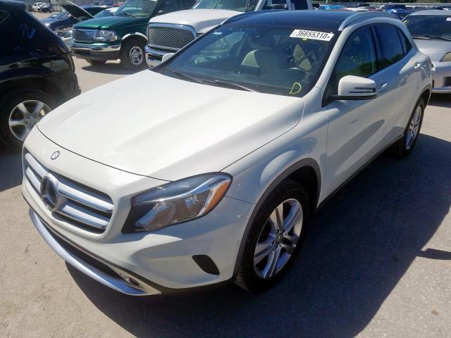 WDCTG4EB8HJ325490 - 2017 MERCEDES-BENZ GLA 250  photo 2