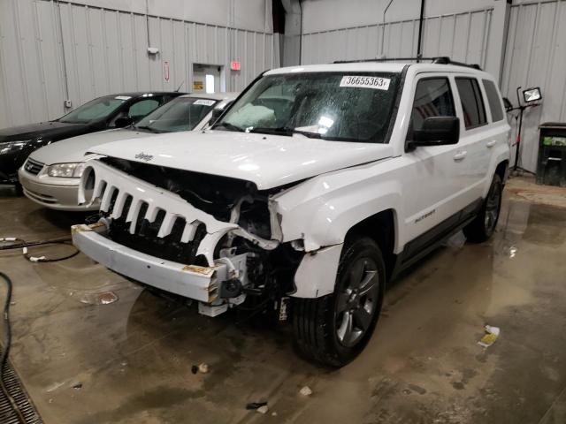 1C4NJRFB0FD168688 - 2015 JEEP PATRIOT LATITUDE WHITE photo 1