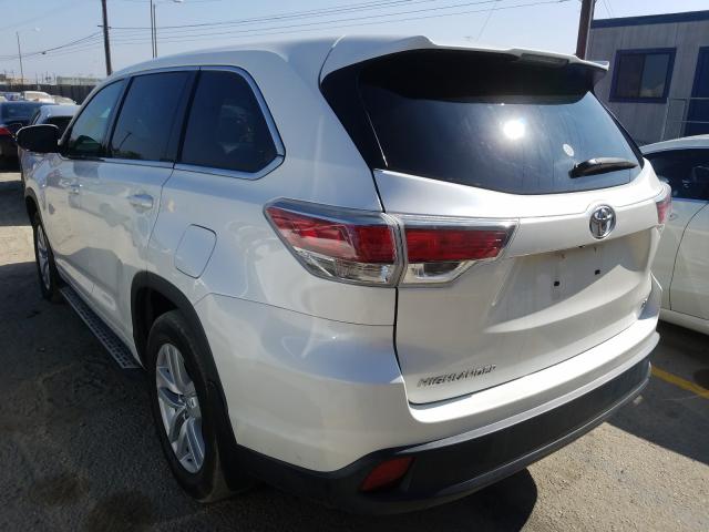 5TDZKRFH1ES012732 - 2014 TOYOTA HIGHLANDER LE  photo 3