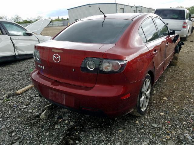 JM1BK32G081184098 - 2008 MAZDA 3 I  photo 4