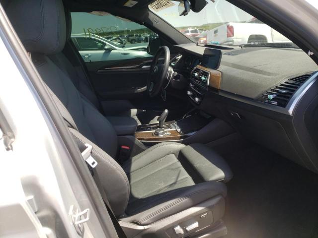 5UXTR7C55KLF28445 - 2019 BMW X3 SDRIVE30I Gümüş fotoğraf 5