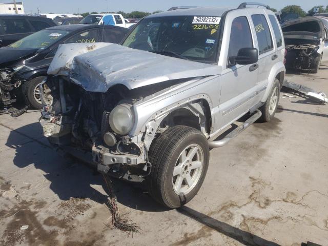 1J4GK58K96W221608 - 2006 JEEP LIBERTY LIMITED SILVER photo 2