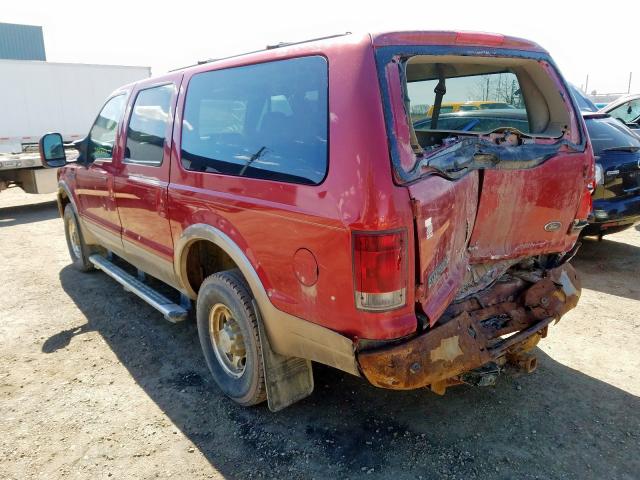 1FMSU45P25ED45594 - 2005 FORD EXCURSION EDDIE BAUER  photo 3