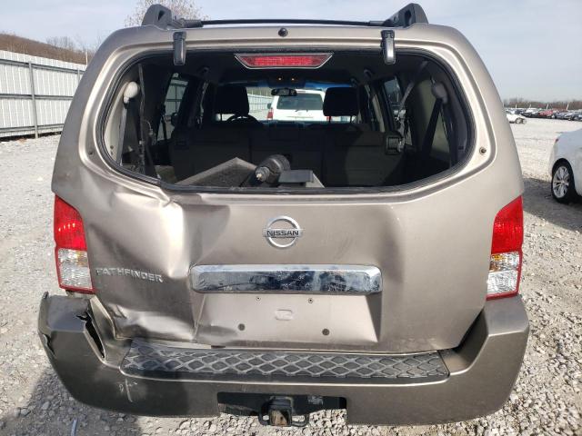 5N1AR18W96C666608 - 2006 NISSAN PATHFINDER LE ნაცრისფერი ფოტო 6