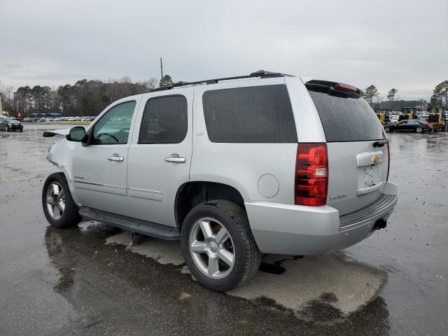 1GNSKCE04DR344081 - 2013 CHEVROLET TAHOE K1500 LTZ SILVER photo 2