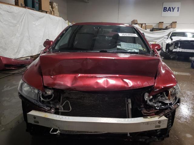 19XFA16669E046185 - 2009 HONDA CIVIC LX-S ბურგუნდია ფოტო 5