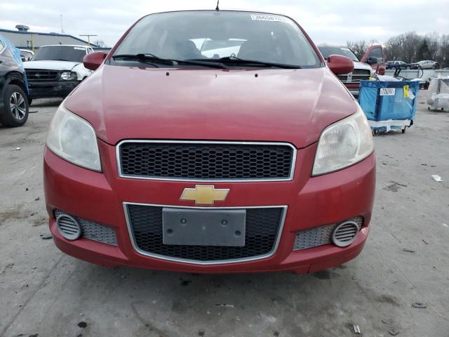 KL1TD6DE4BB213123 - 2011 CHEVROLET AVEO LS 红色 照片 5