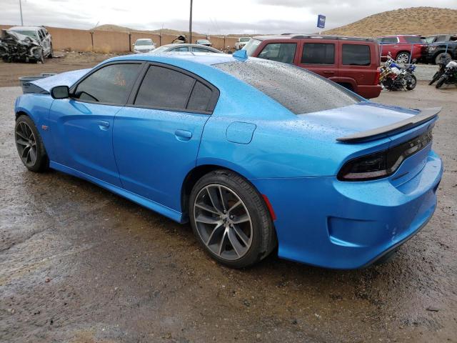 2C3CDXGJ7JH323262 - 2018 DODGE CHARGER R/T 392 BLUE photo 2