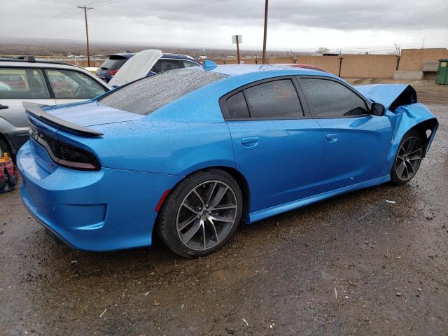 2C3CDXGJ7JH323262 - 2018 DODGE CHARGER R/T 392 BLUE photo 3