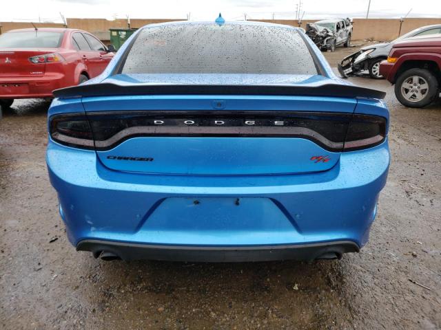 2C3CDXGJ7JH323262 - 2018 DODGE CHARGER R/T 392 BLUE photo 6