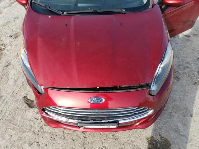 3FADP4EJ3HM169062 - 2017 FORD FIESTA SE RED photo 11