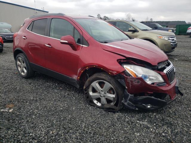 KL4CJFSB0FB047466 - 2015 BUICK ENCORE CONVENIENCE 勃艮第红 照片 4