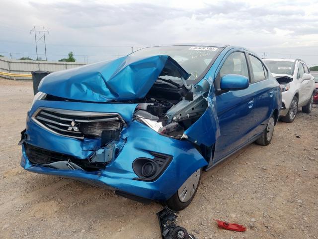 ML32F3FJXKHF03408 - 2019 MITSUBISHI MIRAGE G4 ES  foto 2