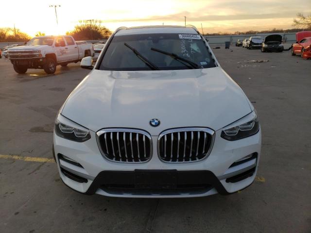 5UXTR7C57KLF29175 - 2019 BMW X3 SDRIVE3 WHITE photo 5