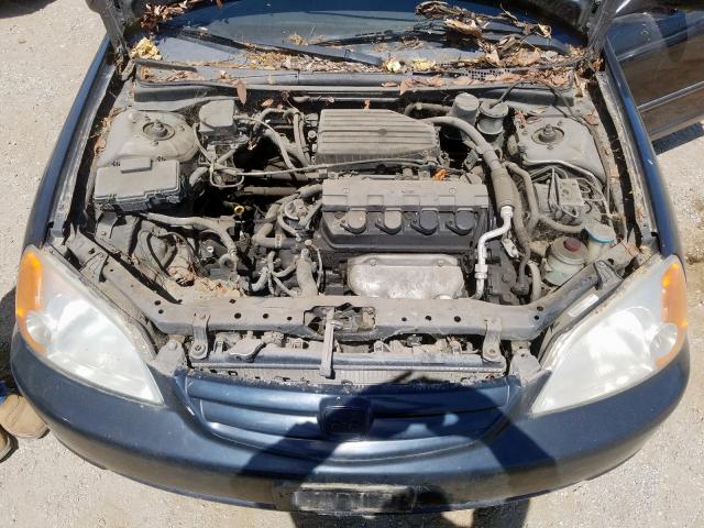 2HGES26782H558887 - 2002 HONDA CIVIC EX  photo 7