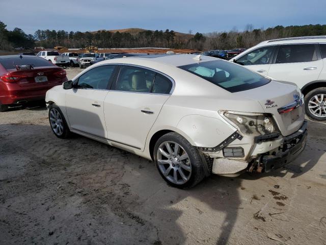 1G4GJ5G30DF185724 - 2013 BUICK LACROSSE TOURING WHITE photo 2