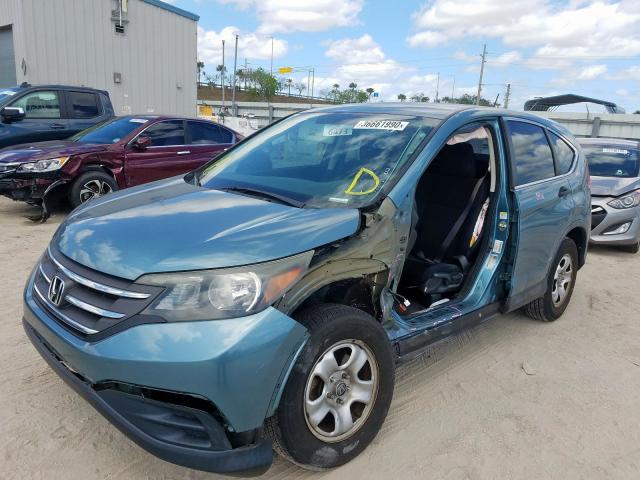 5J6RM3H30EL023841 - 2014 HONDA CR-V LX  photo 2