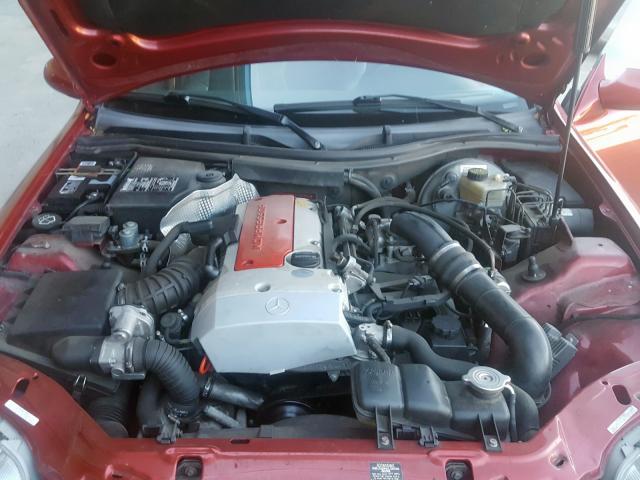 WDBKK47F0YF154512 - 2000 MERCEDES-BENZ SLK 230 KOMPRESSOR  photo 7