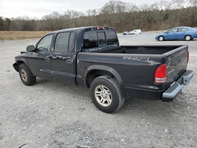 1D7HL38N13S148720 - 2003 DODGE DAKOTA QUAD SPORT BLACK photo 2