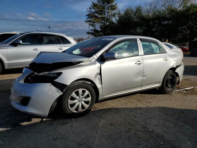 1NXBU4EE3AZ170870 - 2010 TOYOTA COROLLA BASE SILVER photo 1