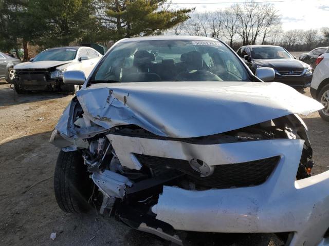 1NXBU4EE3AZ170870 - 2010 TOYOTA COROLLA BASE SILVER photo 5