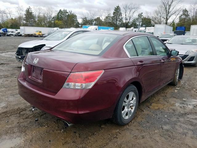 1HGCP2F4XAA056538 - 2010 HONDA ACCORD LXP  photo 4