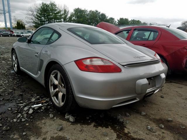 WP0AA29827U761847 - 2007 PORSCHE CAYMAN S  photo 3