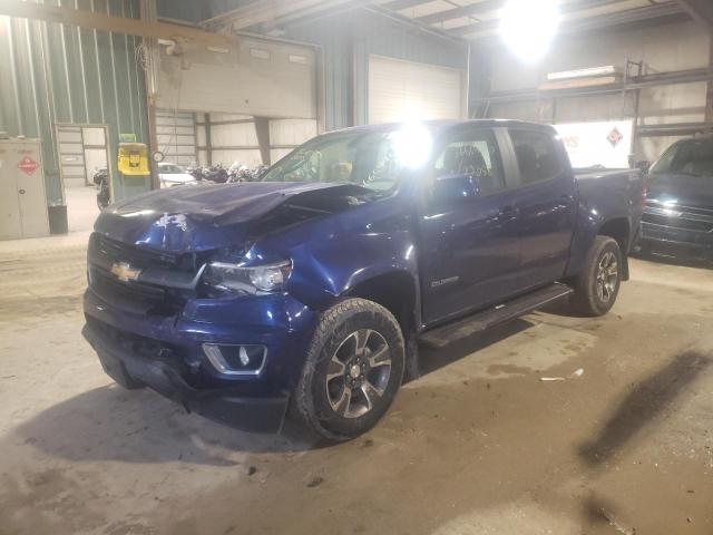 1GCGSCE33F1229918 - 2015 CHEVROLET COLORADO Z71 BLUE photo 1