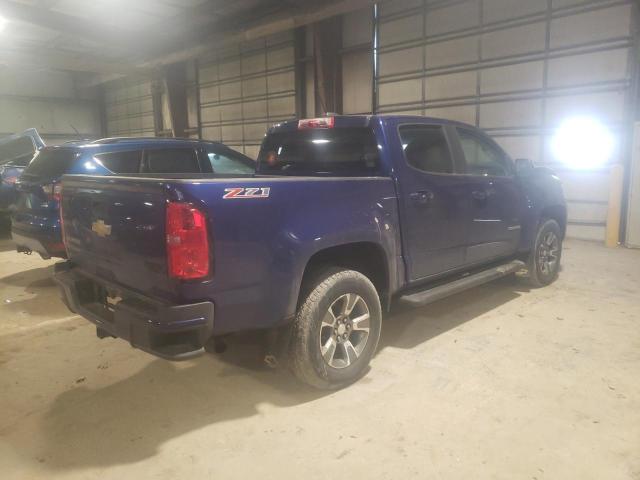 1GCGSCE33F1229918 - 2015 CHEVROLET COLORADO Z71 BLUE photo 3