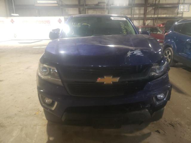 1GCGSCE33F1229918 - 2015 CHEVROLET COLORADO Z71 BLUE photo 5