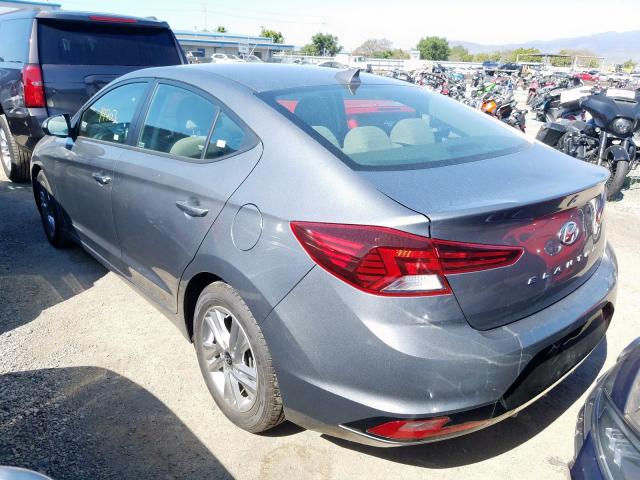 KMHD84LF2KU749312 - 2019 HYUNDAI ELANTRA SEL  photo 3