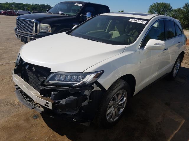 5J8TB3H51JL001278 - 2018 ACURA RDX TECHNOLOGY  photo 2